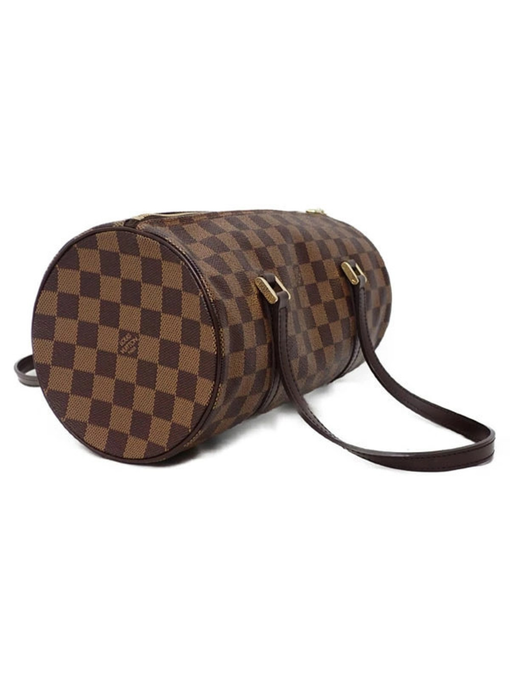 Louis Vuitton Papillon Shoulder Bag Damier Brown